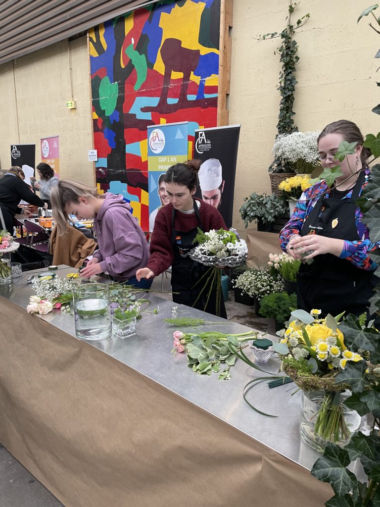 CFAie - Salon métiers, emploi, formation Evreux - Stand fleurs