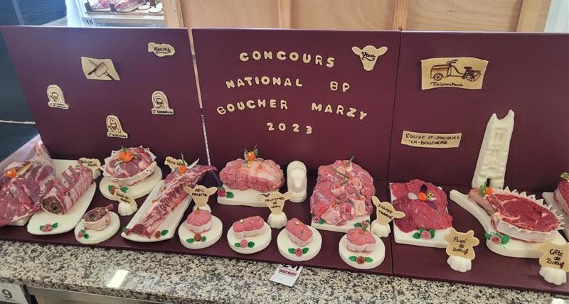 CFAie - Vitrine concours boucherie charcuterie traiteur