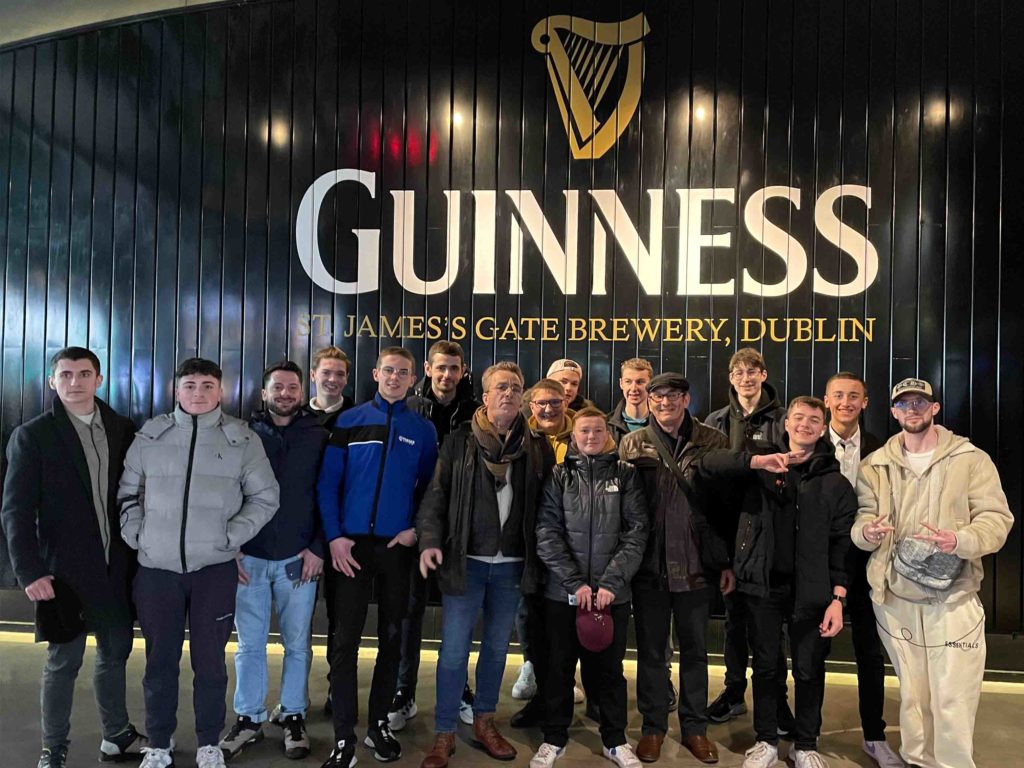 CFAie - apprentis bouchers voyage erasmus irlande guinnesshouse