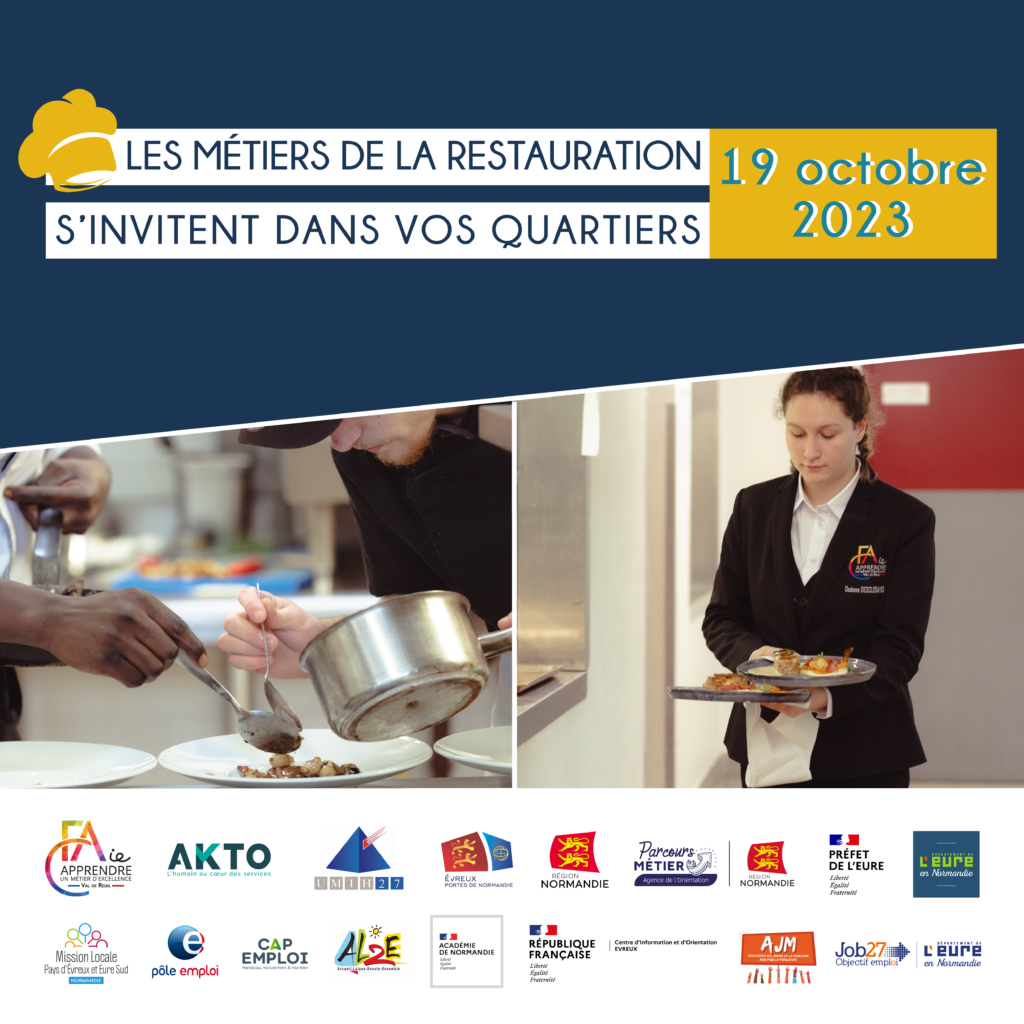 métiers de la restauration - cuisine et service en salle - CFAie