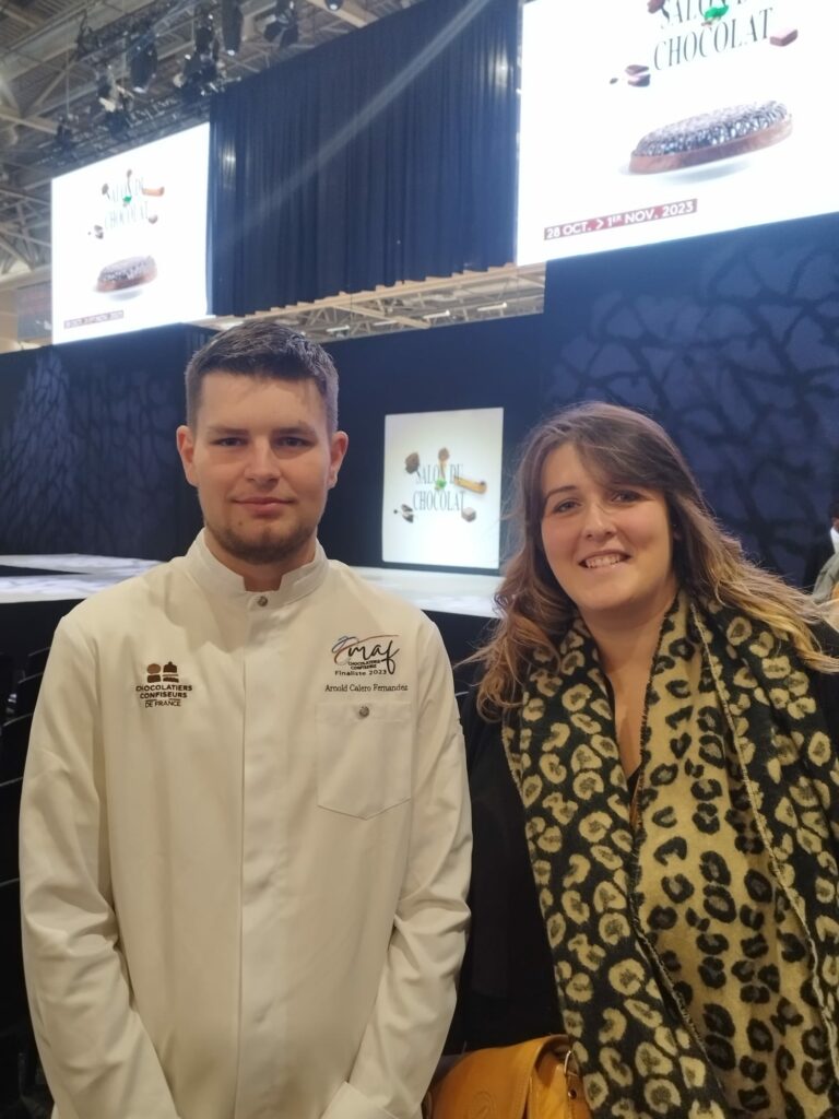 Arnold CALERO et Marion HARTZ, MAF chocolatier confiseur 2023 - CFAie