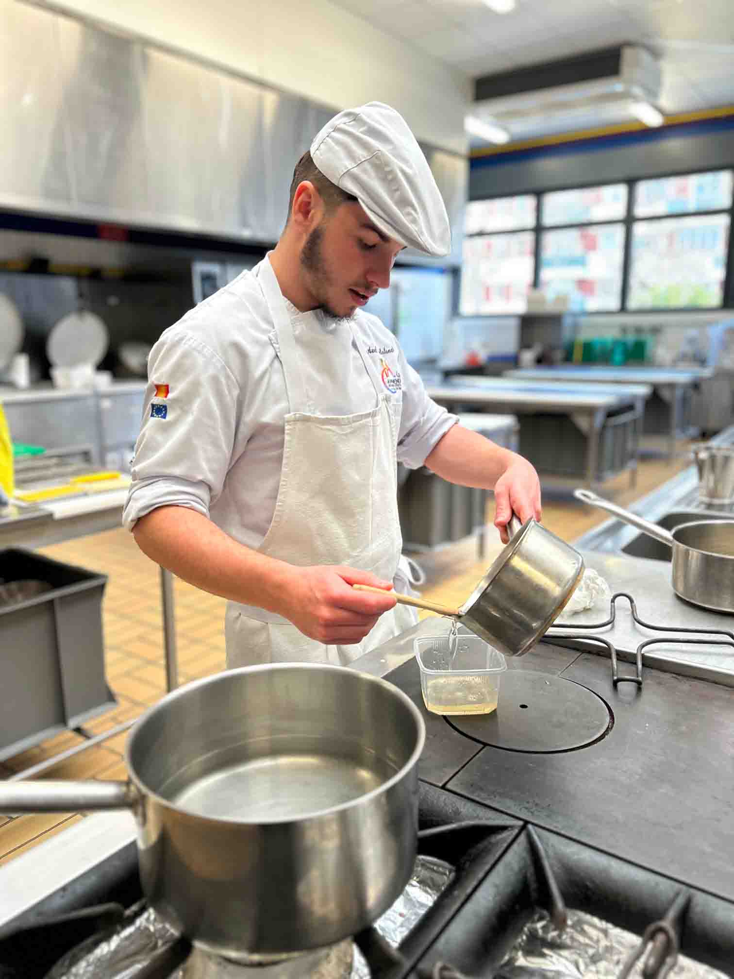 Axel, apprenti charcutier traiteur - CFAie