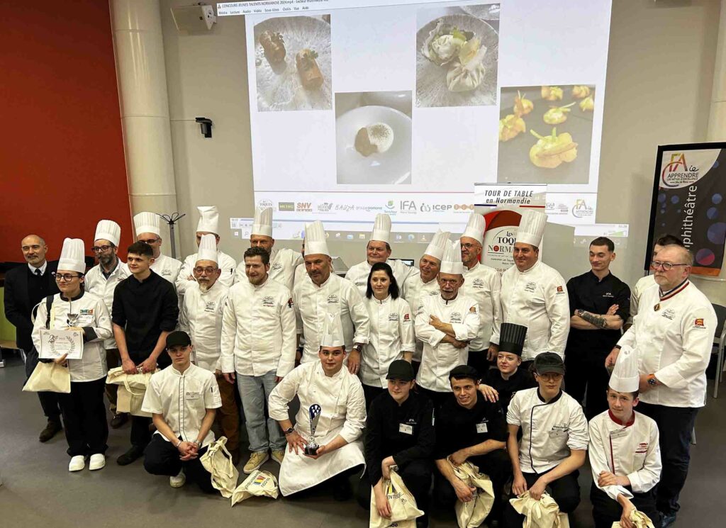 lauréats cuisine et Toques Normandes - CFAie