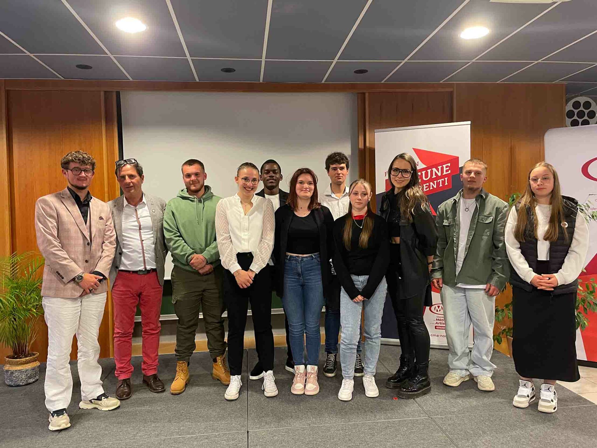 lauréats Fondation du Jeune Apprenti 2024 - CFAie