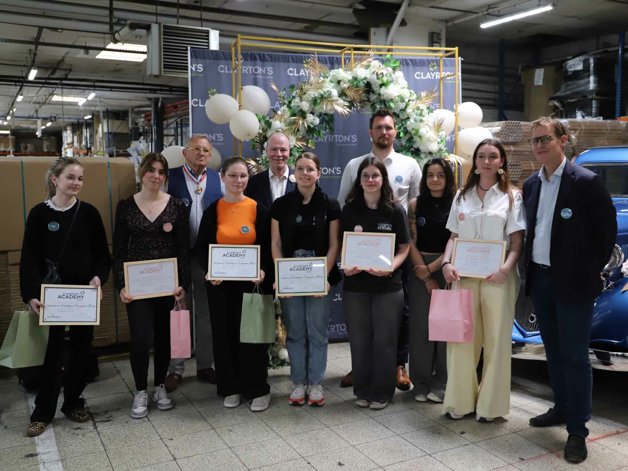 Finalistes Clayrton's Academy 2025 avec jury - CFAie