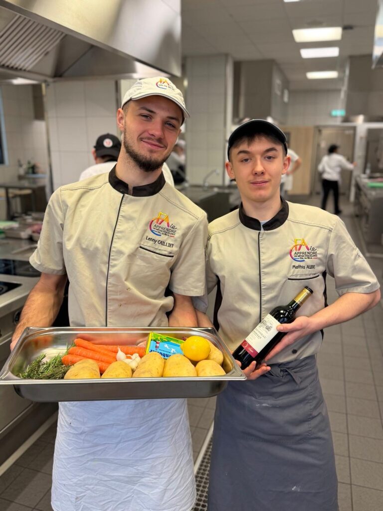 CFAie - CFA Normandie - Apprentis Boulangers Hambourg - cours de cuisine