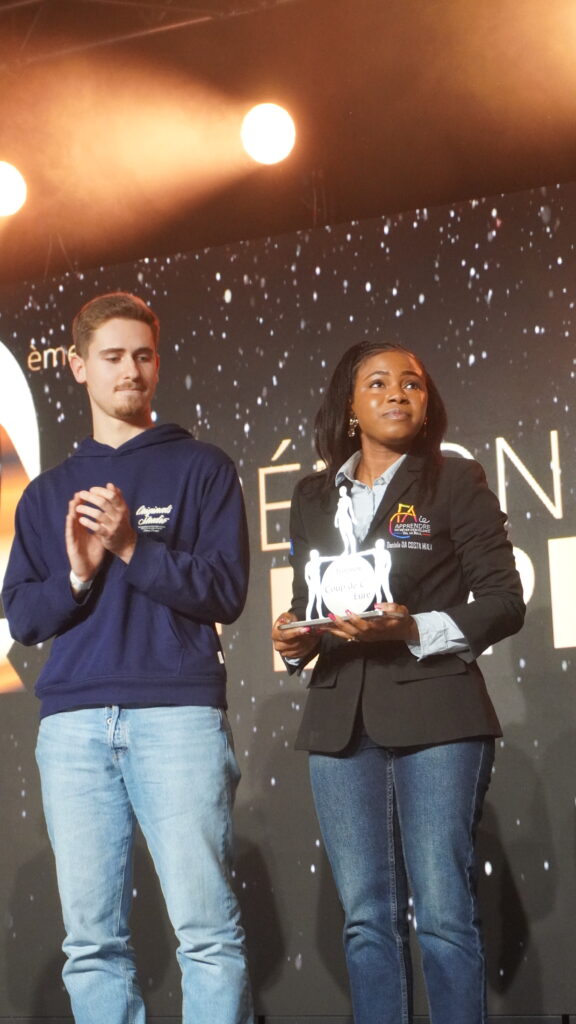 Daniela Graça DA COSTA MIALA - lauréate Trophée Coup de C'Eure