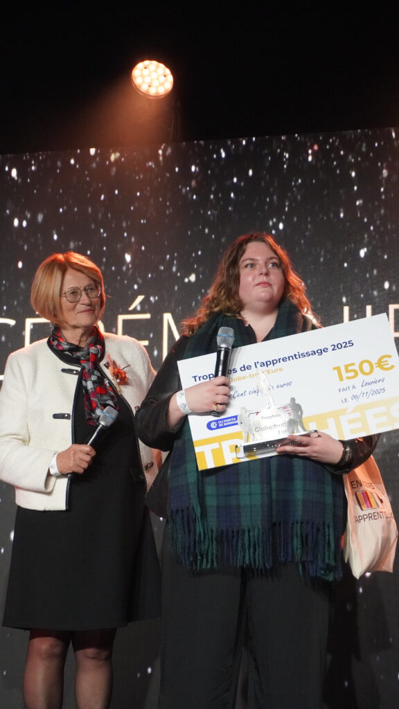 Line Elise LETOUE - lauréate du Trophée Globe-trott'Eure