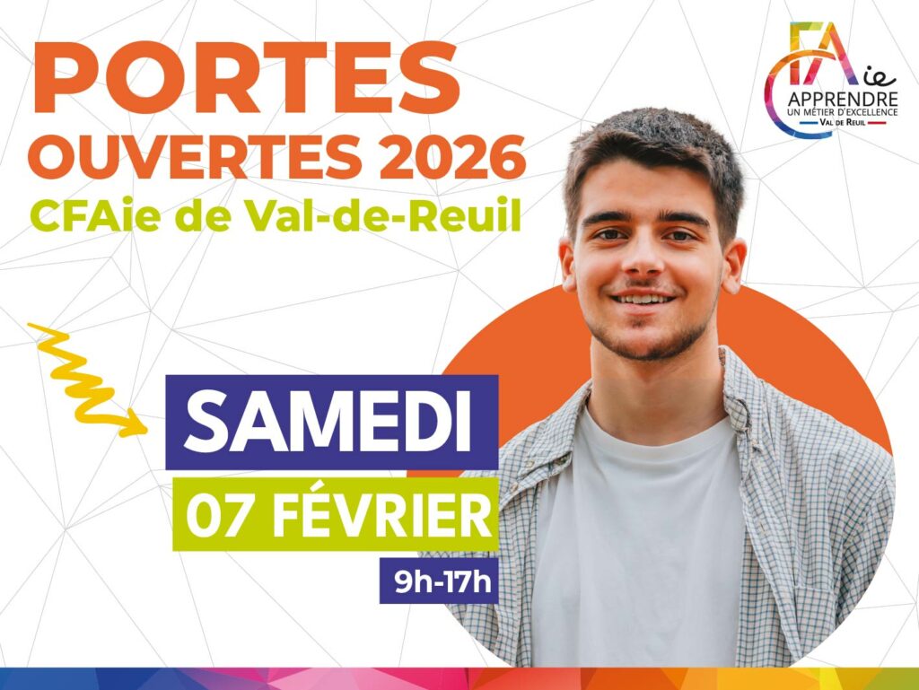 JPO 7 février 2026 CFAie - Journée Portes Ouvertes formations en apprentissage