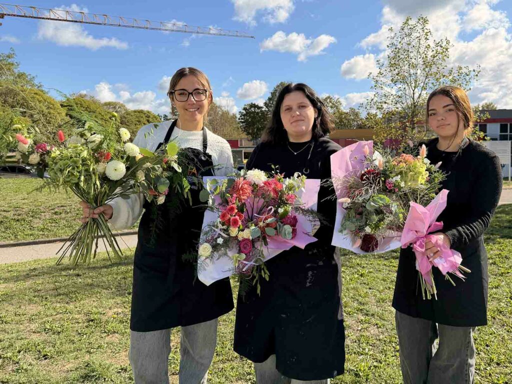 Nos apprentis du CFAie en fleur